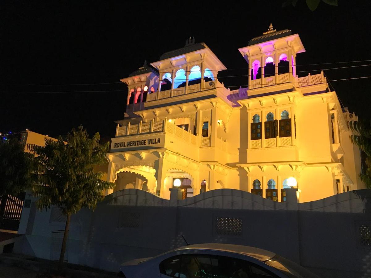 Royal Heritage Villa Udaipur Exteriör bild